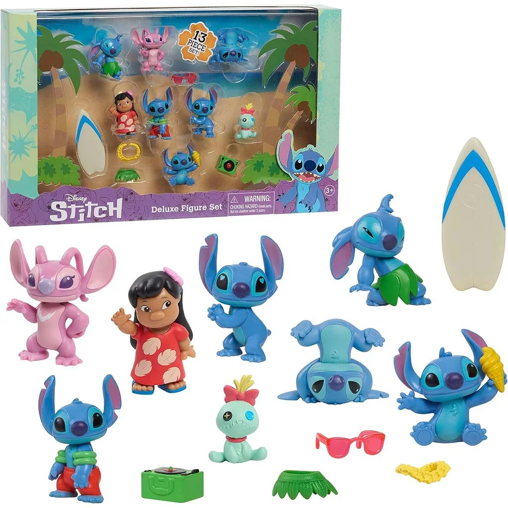 Lilo & Stitch deluxe figura készlet 11db-os kép 2
