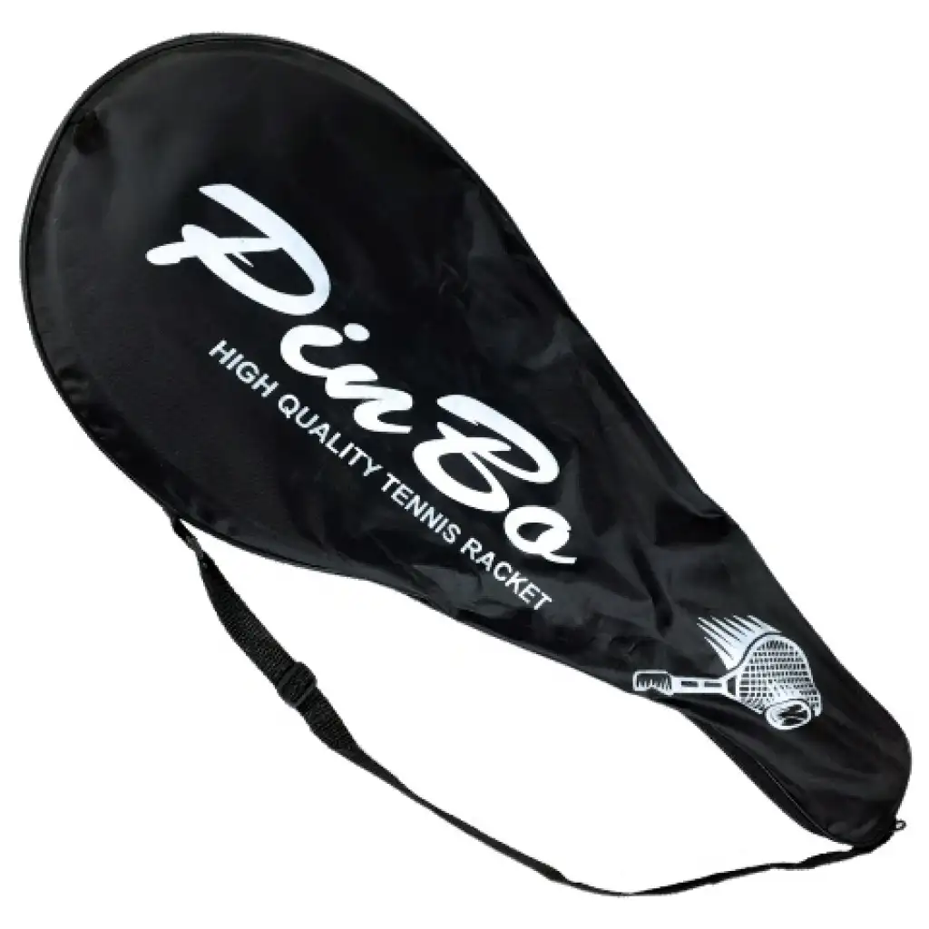 PinBo 63cm-es fém teniszütő teniszlabdával hordtáskában kép 4