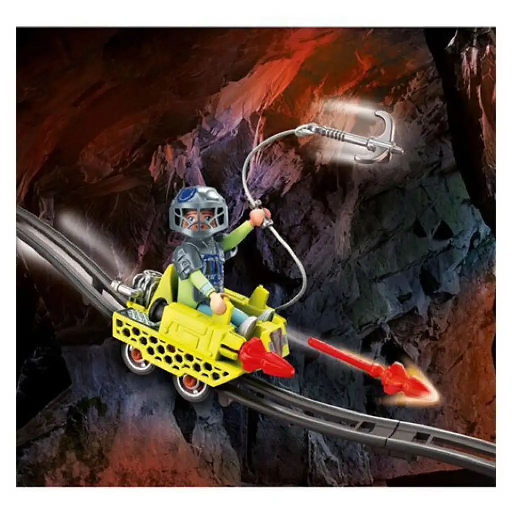 Playmobil: Dino Rise Mine Cruiser hadihajó (70930) kép 2
