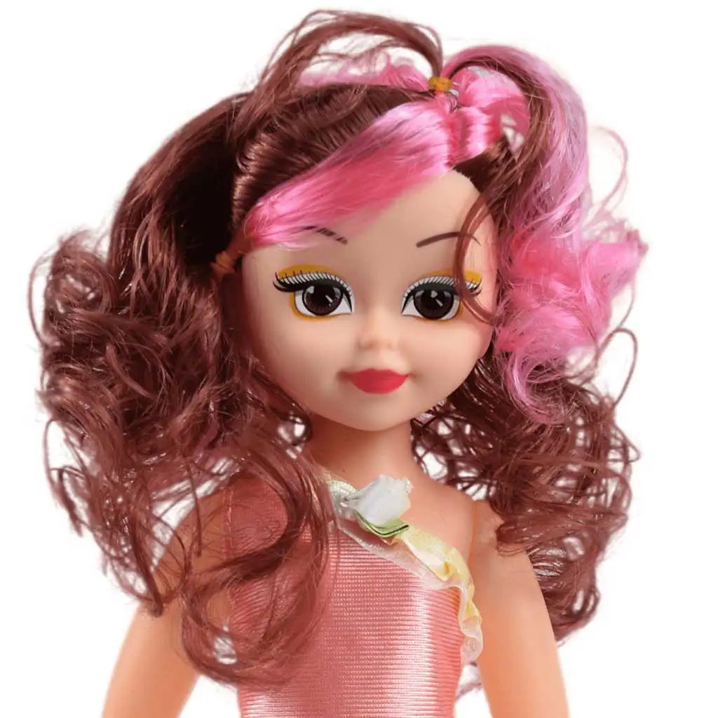 Jenny: Szőke vagy barna hajú trendi divatbaba hangeffektekkel 46cm kétféle változatban 1db kép 2