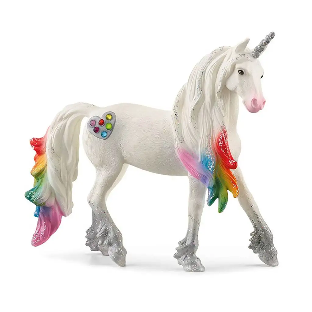 Schleich: Rainbow Love unikornis csődör figura (70725)