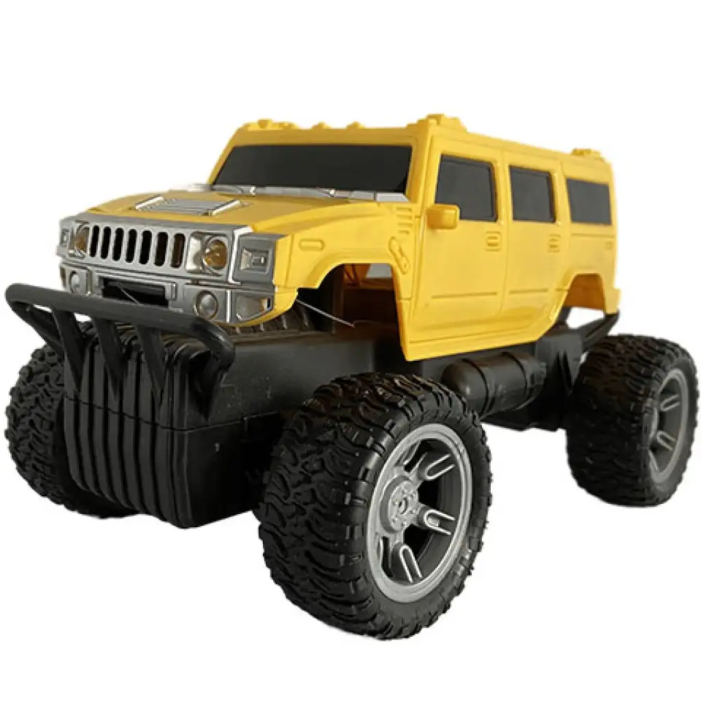 RC Off-Road távirányítós Hummer fénnyel 27 MHz 22cm 1/14-es méretarány kétféle változatban kép 4