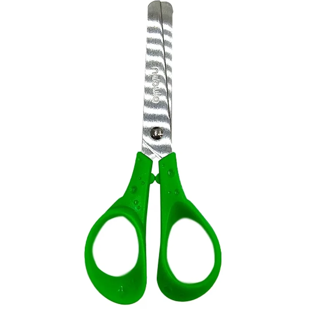 Nebulo: Kerekített hegyű iskolai olló 13,5cm-es többféle változatban