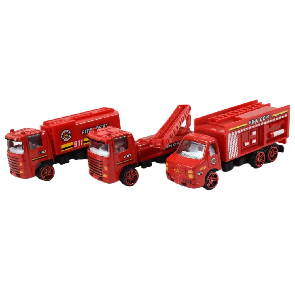 Fire Brigade: Tűzoltósági autó szett kiegészítőkkel kép 3