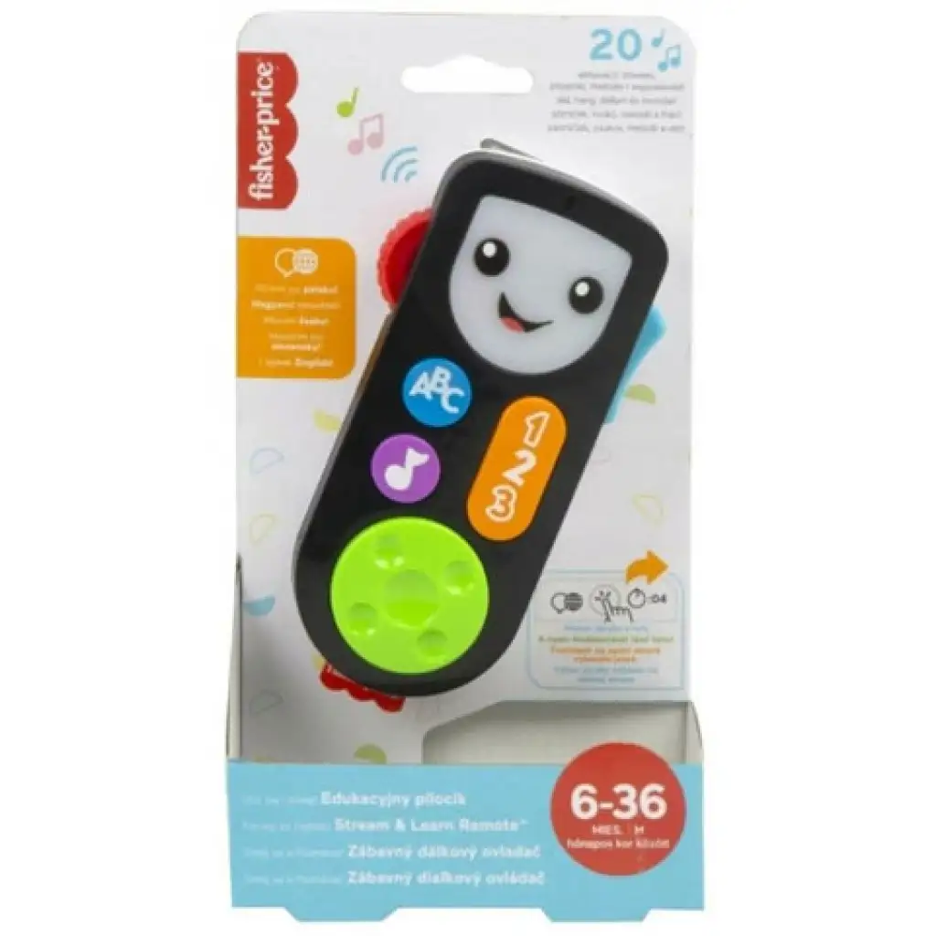 Fisher-Price: Kacagj és fejlődj Tanuló távirányító - Mattel