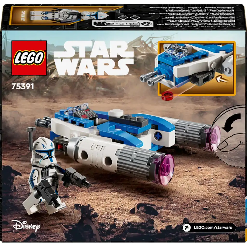 LEGO® Star Wars™: Captain Rex™ Y-Wing™ Microfighter (75391) kép 2