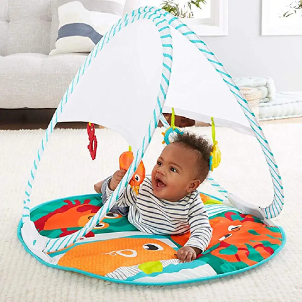 Fisher-Price: Halacskás praktikus játszószőnyeg - Mattel kép 4