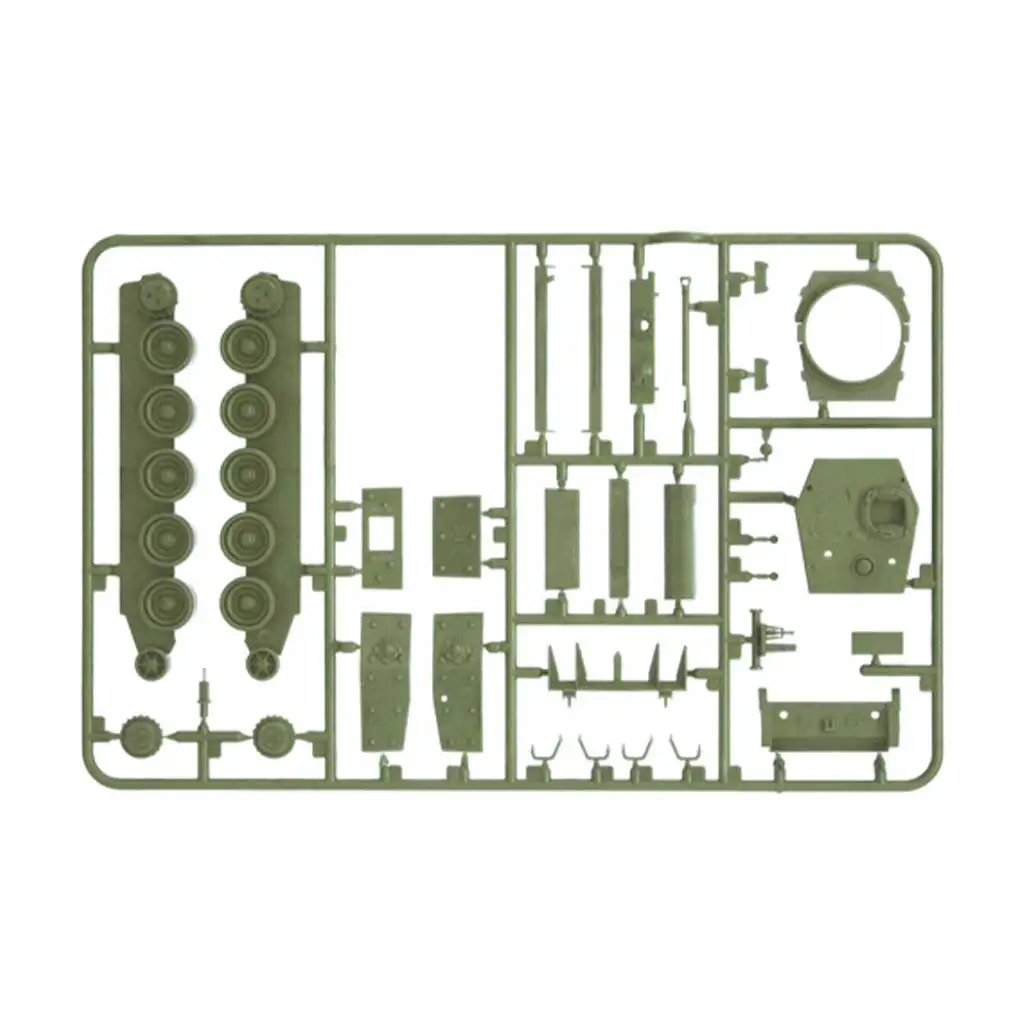 Italeri 1/56 Cromwell Mk. IV tank makett kép 5