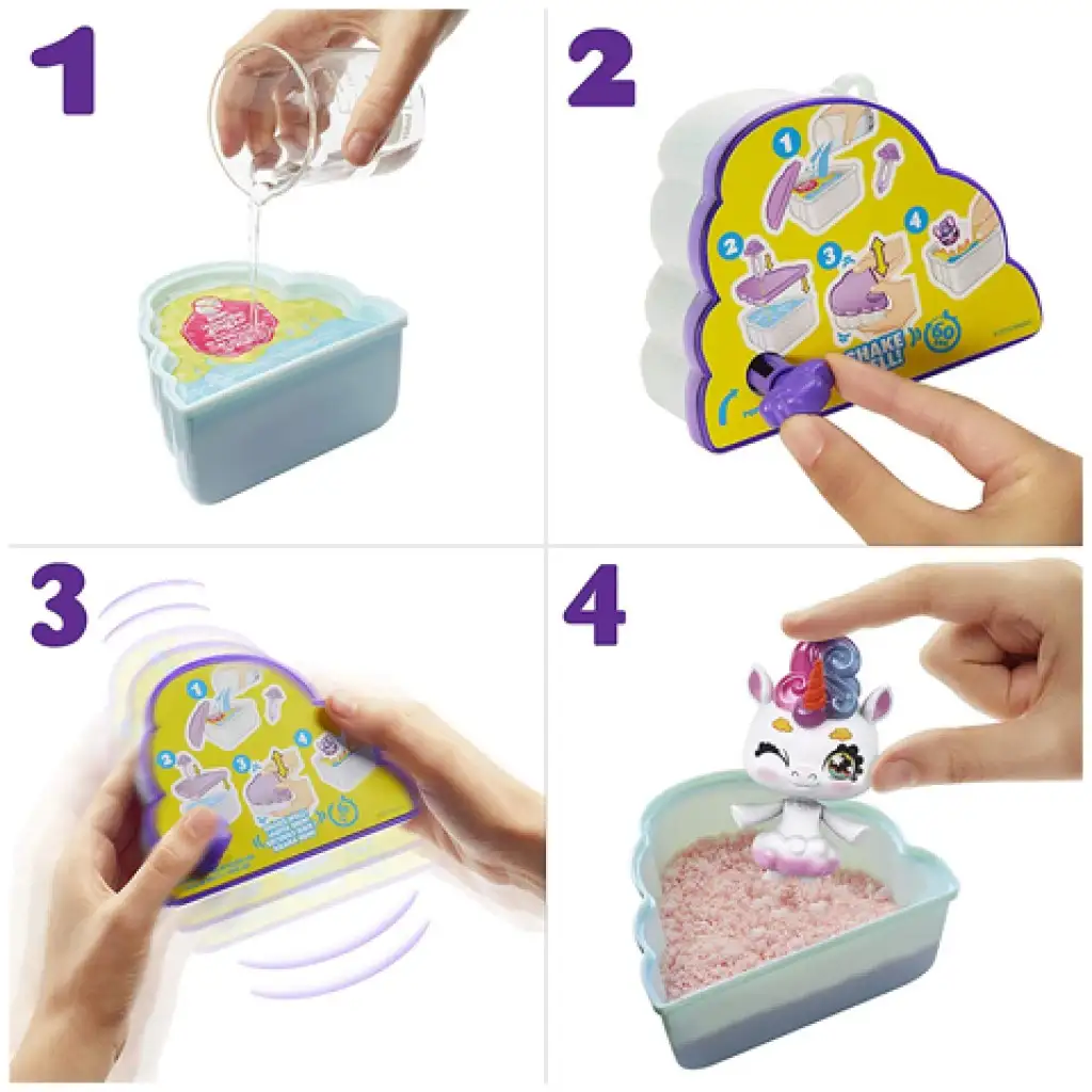 Cloudees Felhőpajti meglepetés kisállat csomag - Mattel kép 3