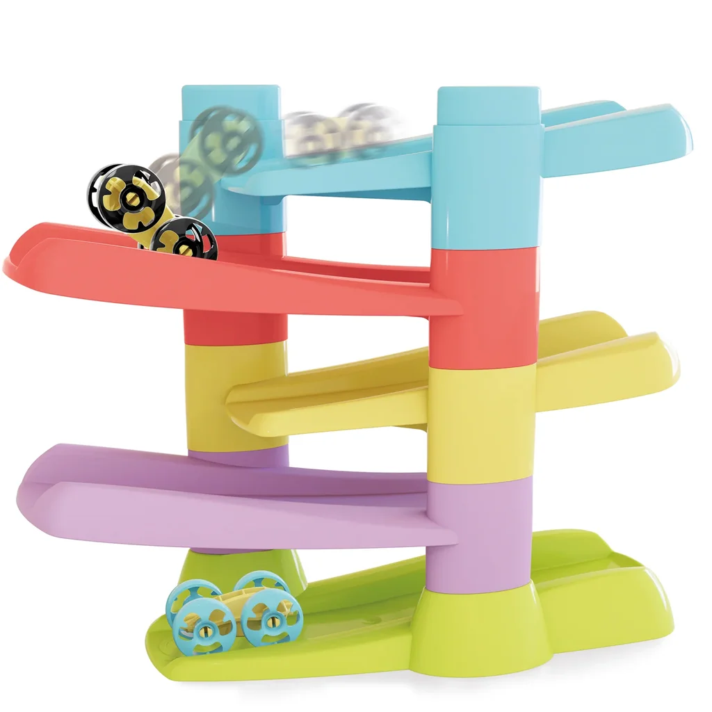 Quercetti: Flip Car Eco spirál torony autóversenypálya szett kép 4