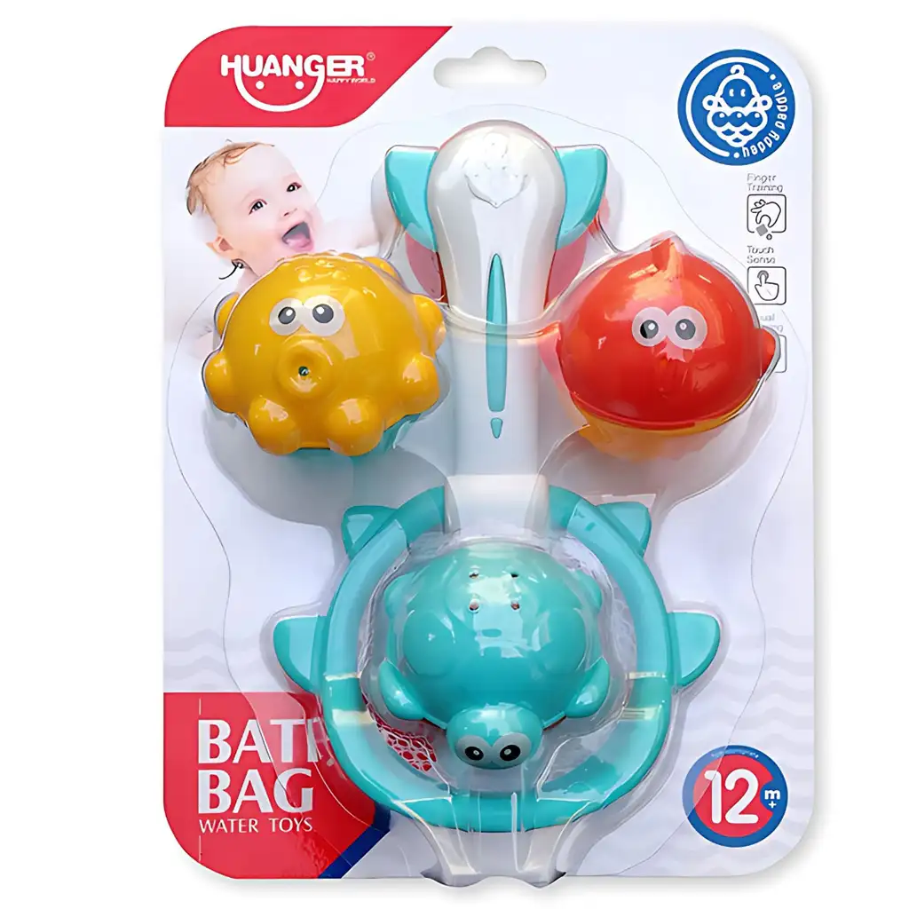 Happy World: Horgász játék tengeri állatokkal fürdőjáték kép 3