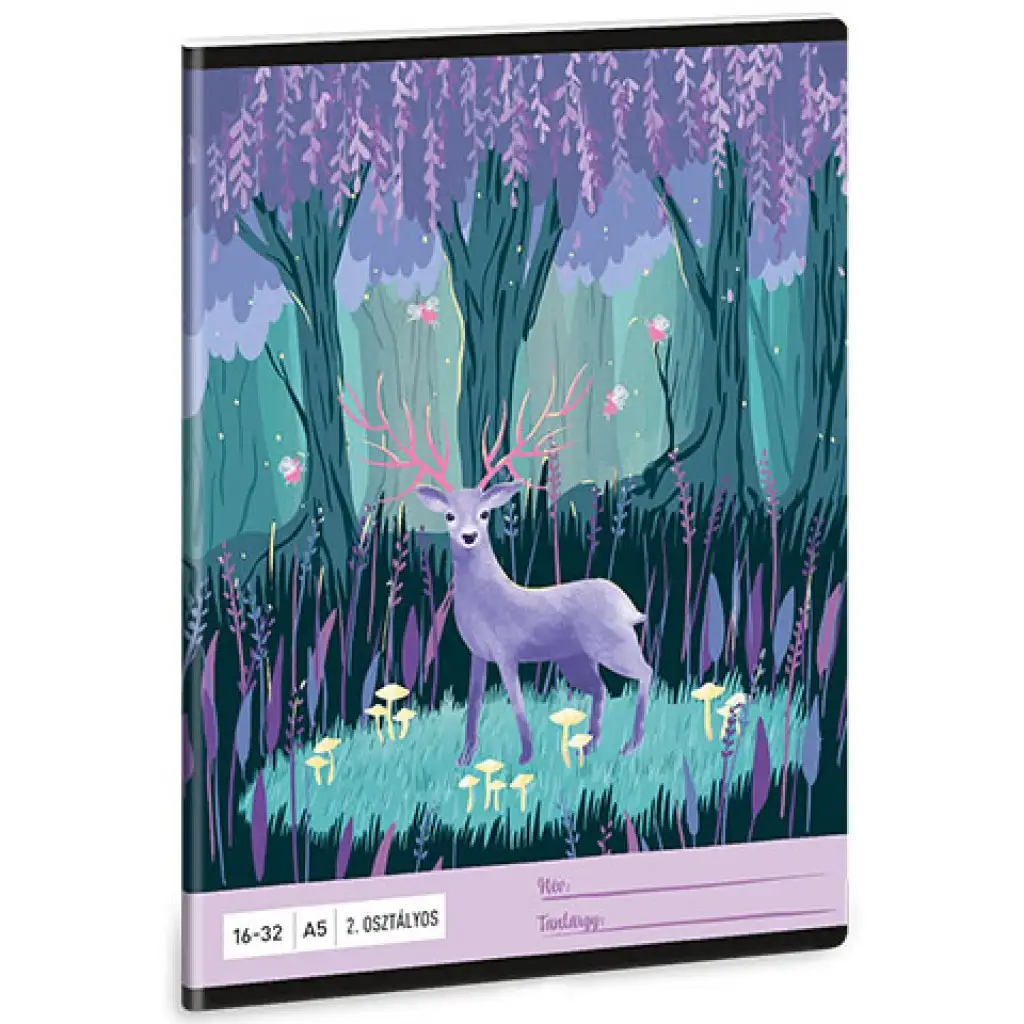 Ars Una: Mindnight Wish 2.osztályos vonalas füzet A/5 16-32