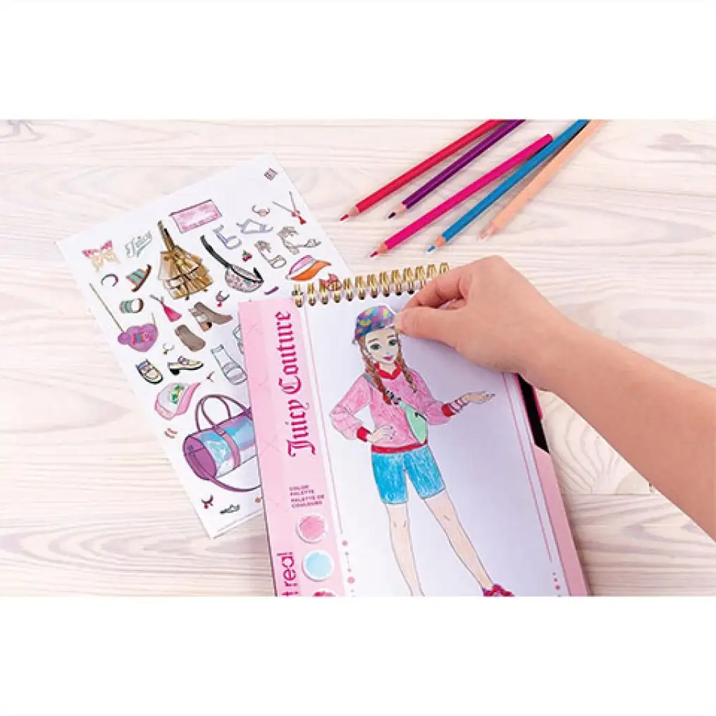 Make It Real: Juicy Couture divattervező füzet kép 3