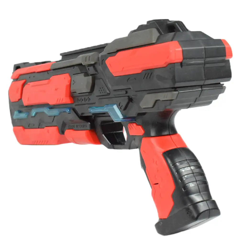 Aim and Shoot: EVA szivacslövő fegyver 18 méteres lövőtávval és fénnyel kép 5