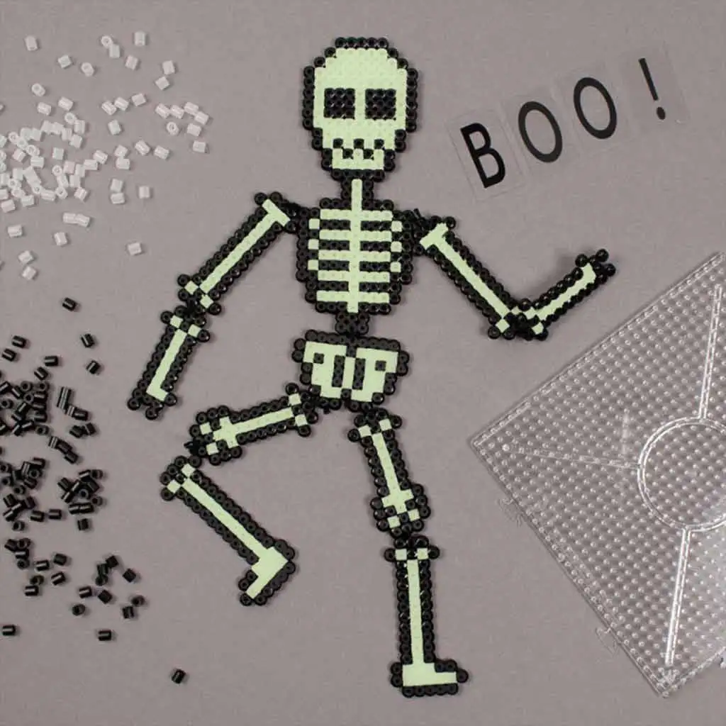 PlayBox: 5mm-es MIDI sötétben világító vasalható gyöngy 1000db-os csomag kép 3