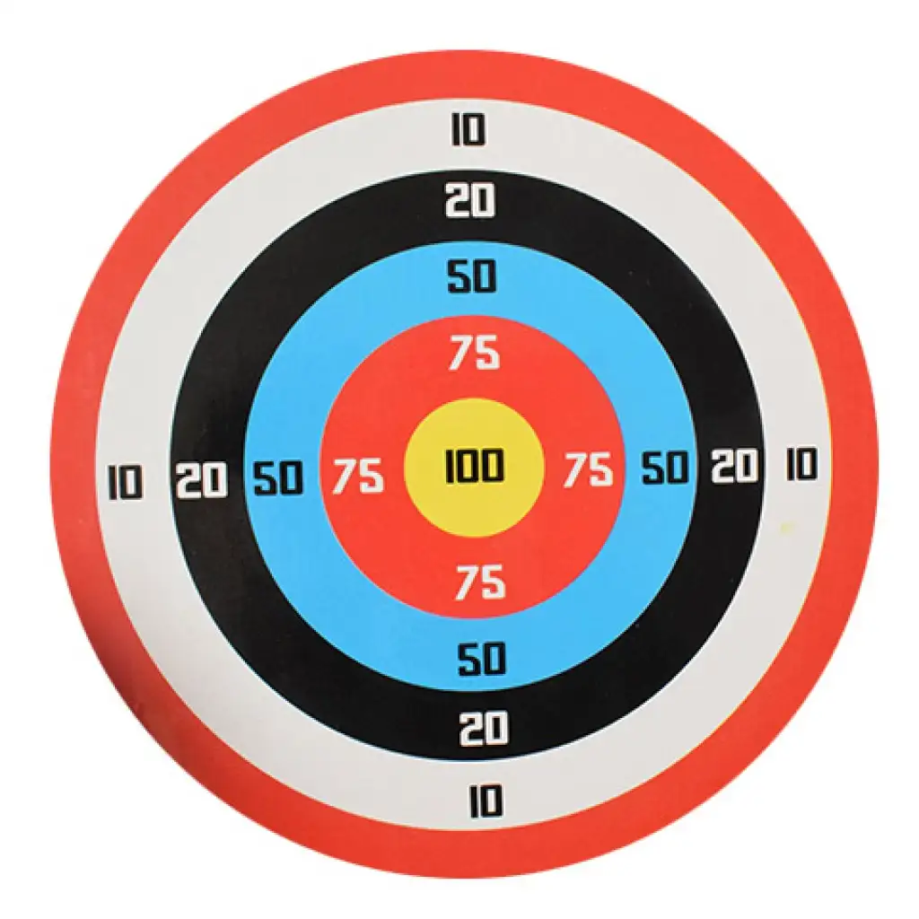 Íj szett tapadókorongos nyílvesszőkkel, céltáblával 60cm kép 5