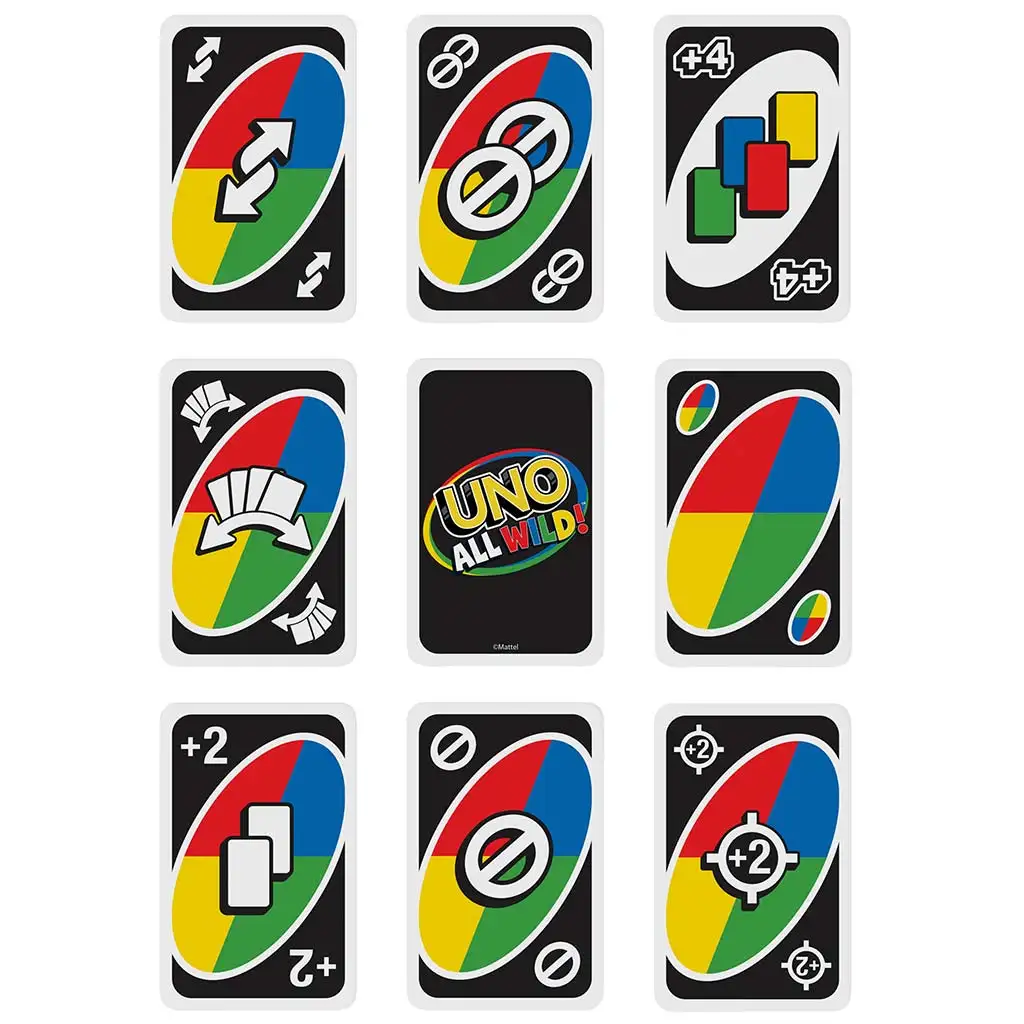 UNO: All Wild! - Őrület kártyajáték - Mattel kép 3