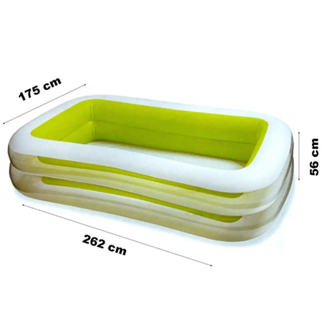 Family Swim Center felfújható medence 262x175cm - Intex kép 2