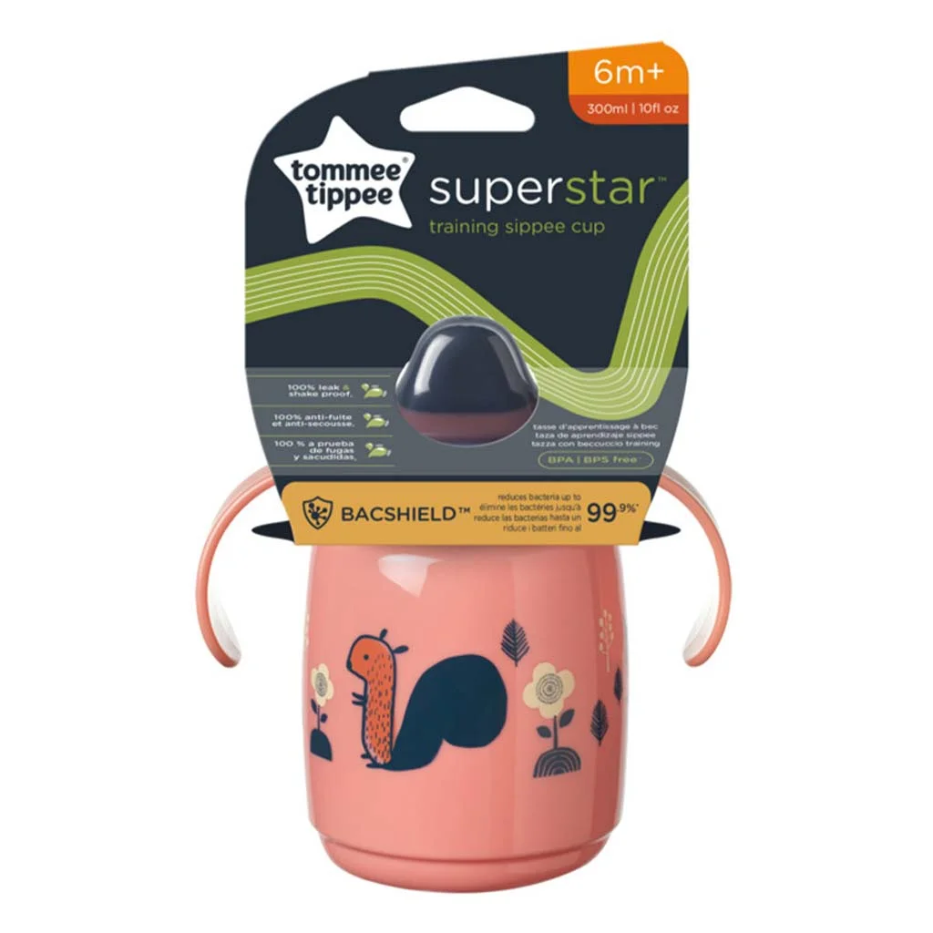 Tommee Tippee: Superstar Itatópohár rózsaszín színben 300ml (6 hó+)