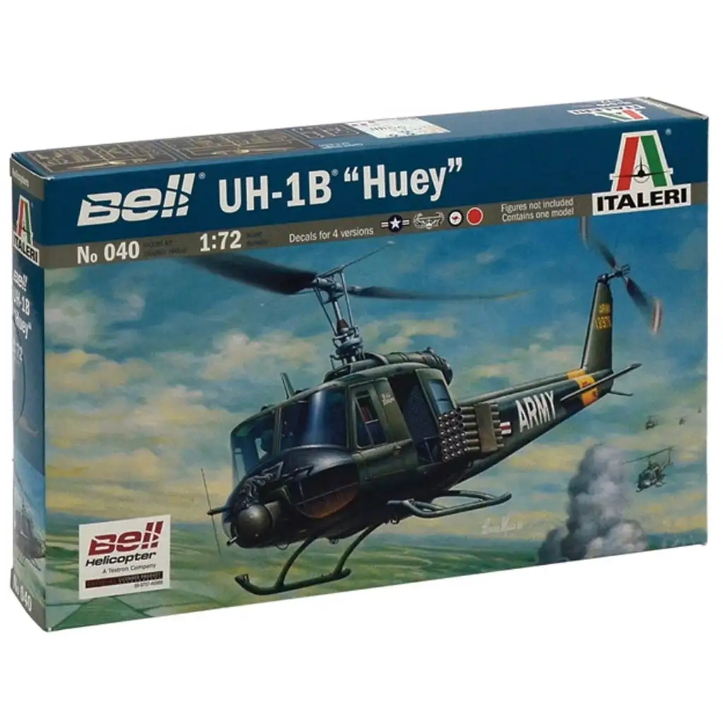 Italeri 1/72 UH-1B Huey helikopter makett