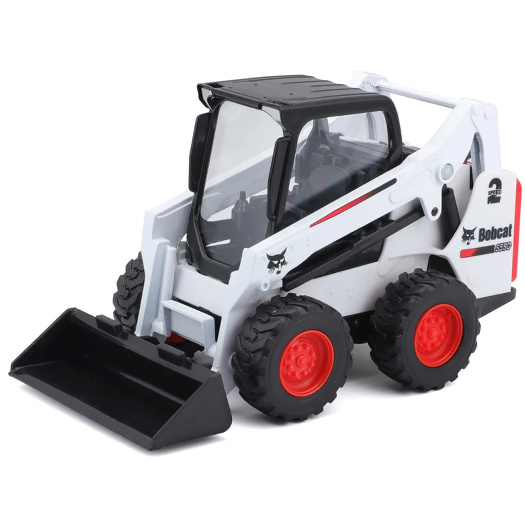 Bburago: Bobcat markolóval - 10cm kép 3