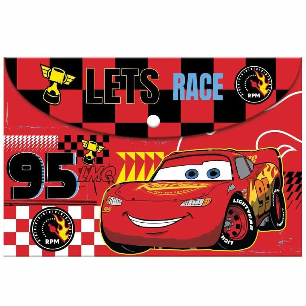 Luna: Disney Verdák patentos műanyag irattartó mappa A/4-es méretben