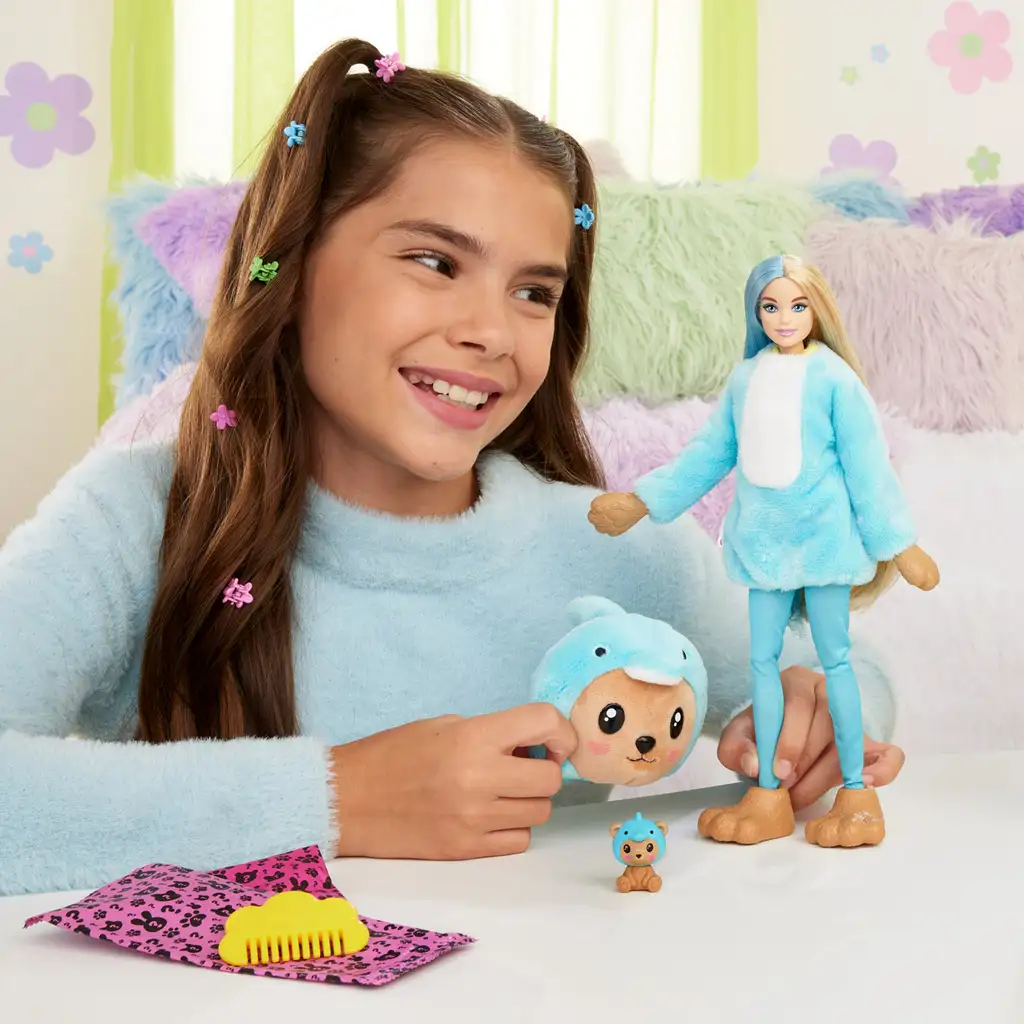 Barbie Cutie Reveal: Delfinke meglepetés baba (6.sorozat) - Mattel kép 6