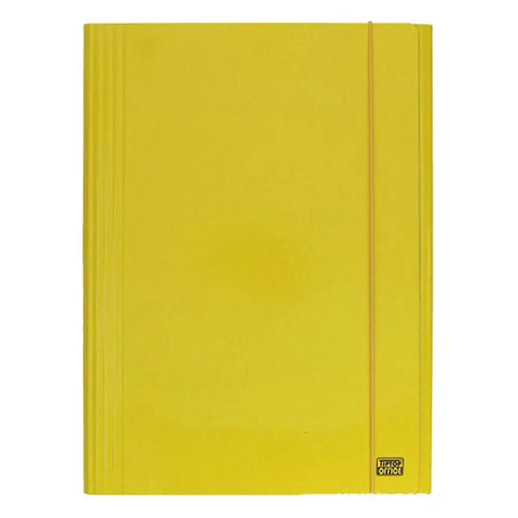 Spirit: Sárga színű gumis mappa A/4-es méretben