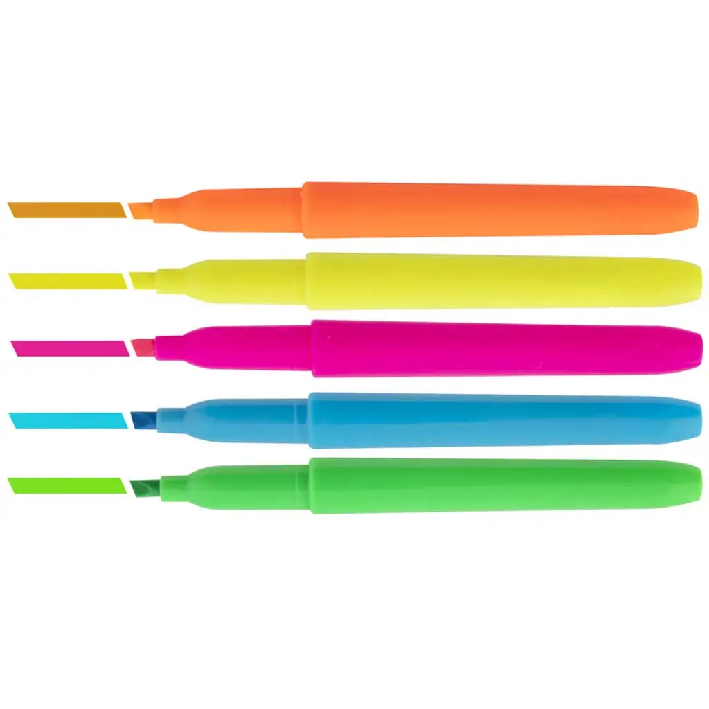 Grafix Neon 40 lapos kifestő készlet 5db filctollal kép 4