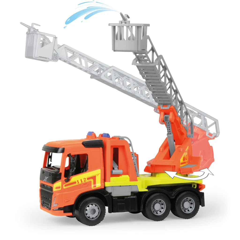 LENA: Worxx Volvo FMX létrás tűzoltóautó dobozos 48cm kép 2