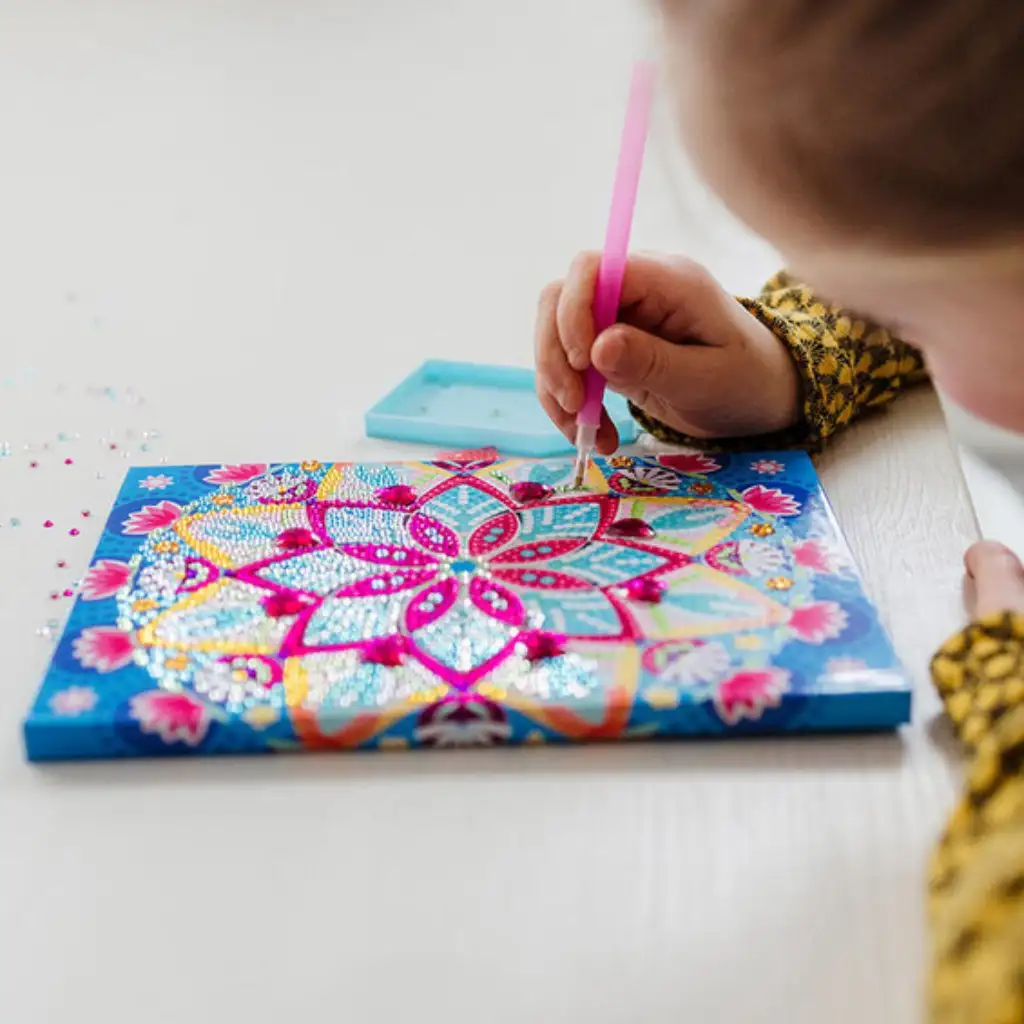 Gyémántfestés készlet lótusz mandala - Totum kép 2