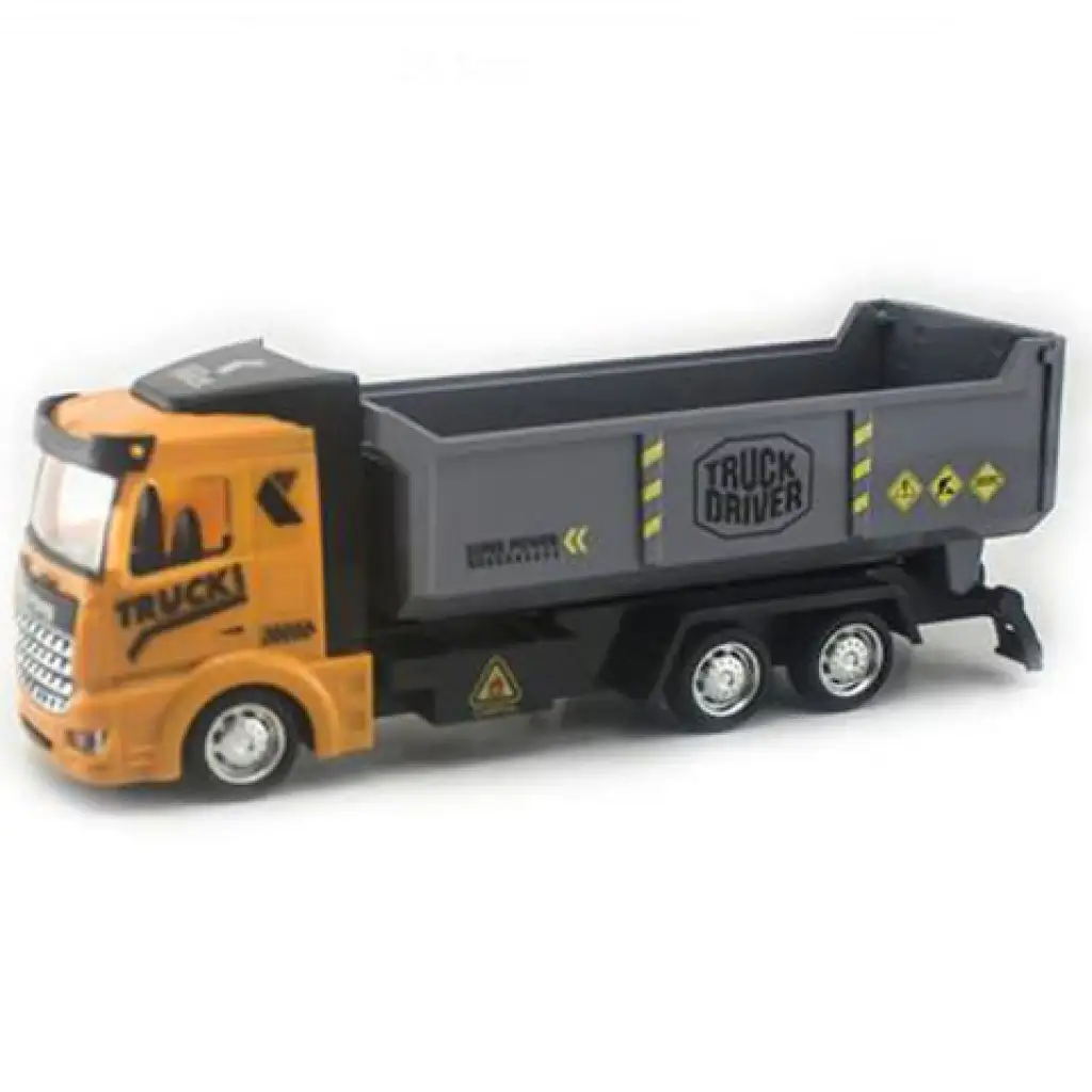 Hátrahúzós dömper kisautó 20cm