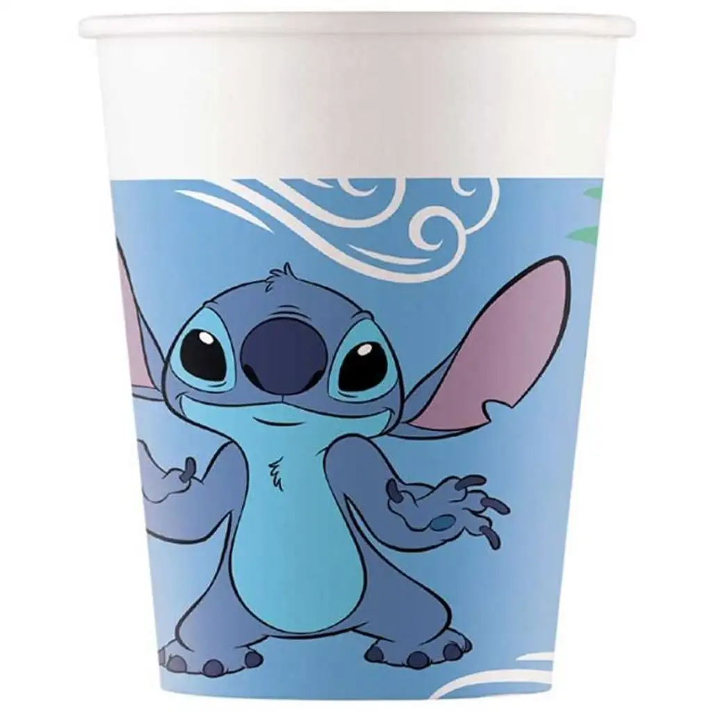 Disney Stitch papírpohár 8db-os szett 200ml