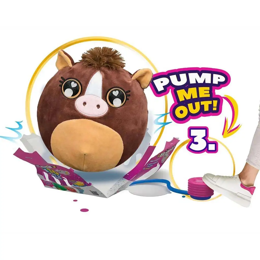 Biggies: Felfúlható XXL plüss lovacska kép 2