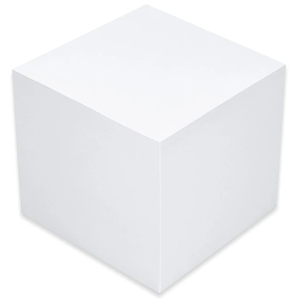 Kocka jegyzettömb 8,5x8,5x8,5cm-es 1000 lapos