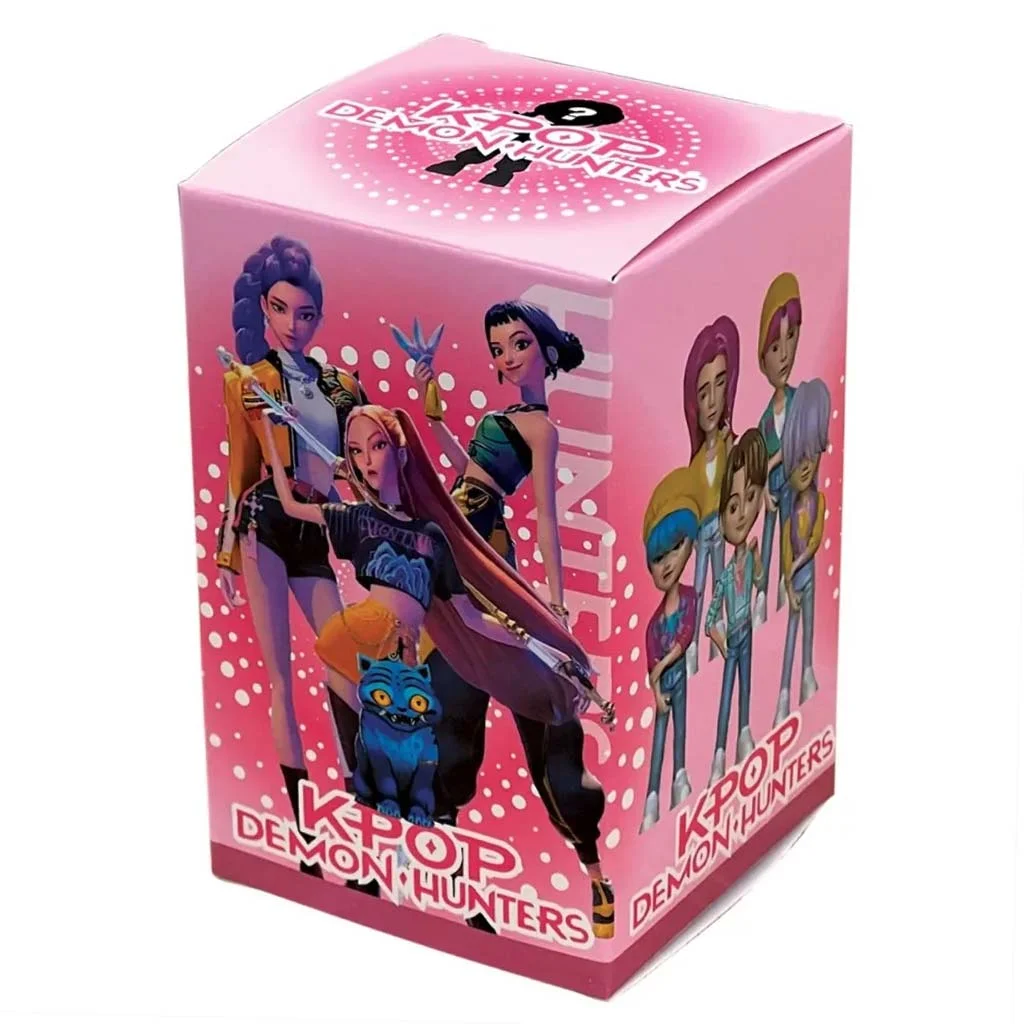 K-Pop Demon Hunters dobozos meglepetés figura kártyával kép 2
