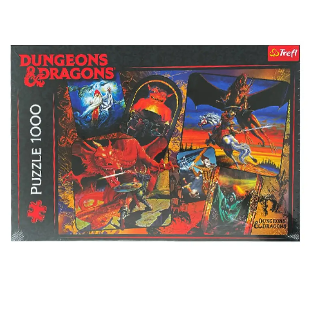 Dungeons&Dragons 1000 db-os puzzle - Trefl