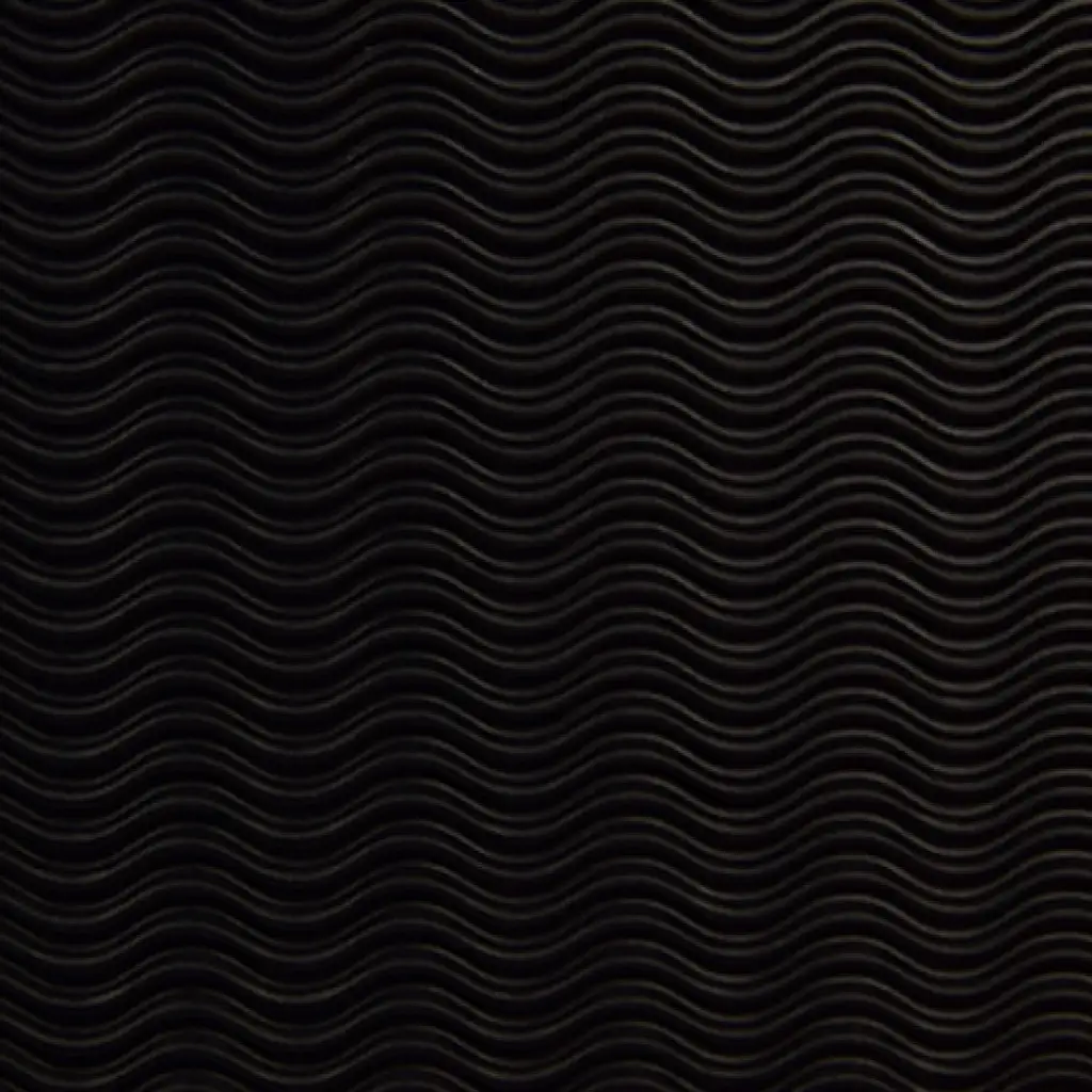 Fekete dekor 3D hullámkarton B2 50x70cm 1db
