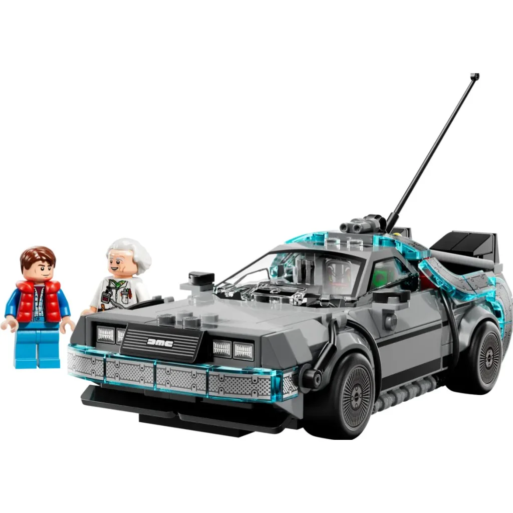 LEGO® Speed Champions: A Vissza a jövőbe időgépe (77256) kép 2