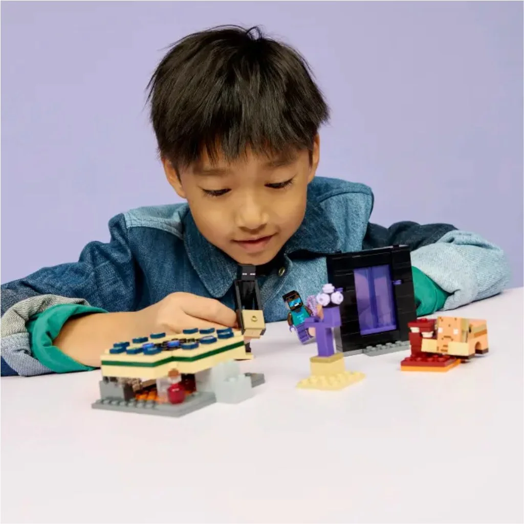 LEGO® Minecraft: Utazás az Alvilág kapujához és a Végportálhoz (21584) kép 4