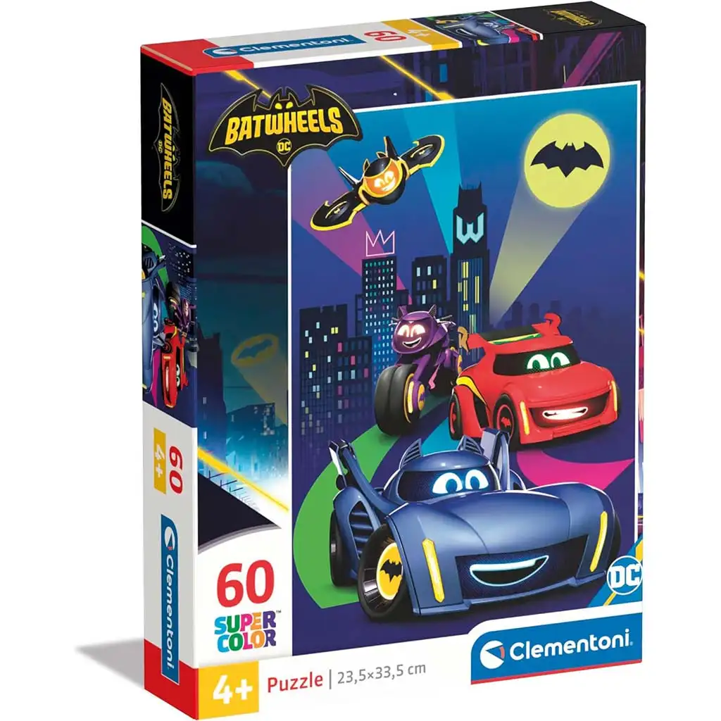 Batwheels 60db-os Supercolor puzzle - Clementoni
