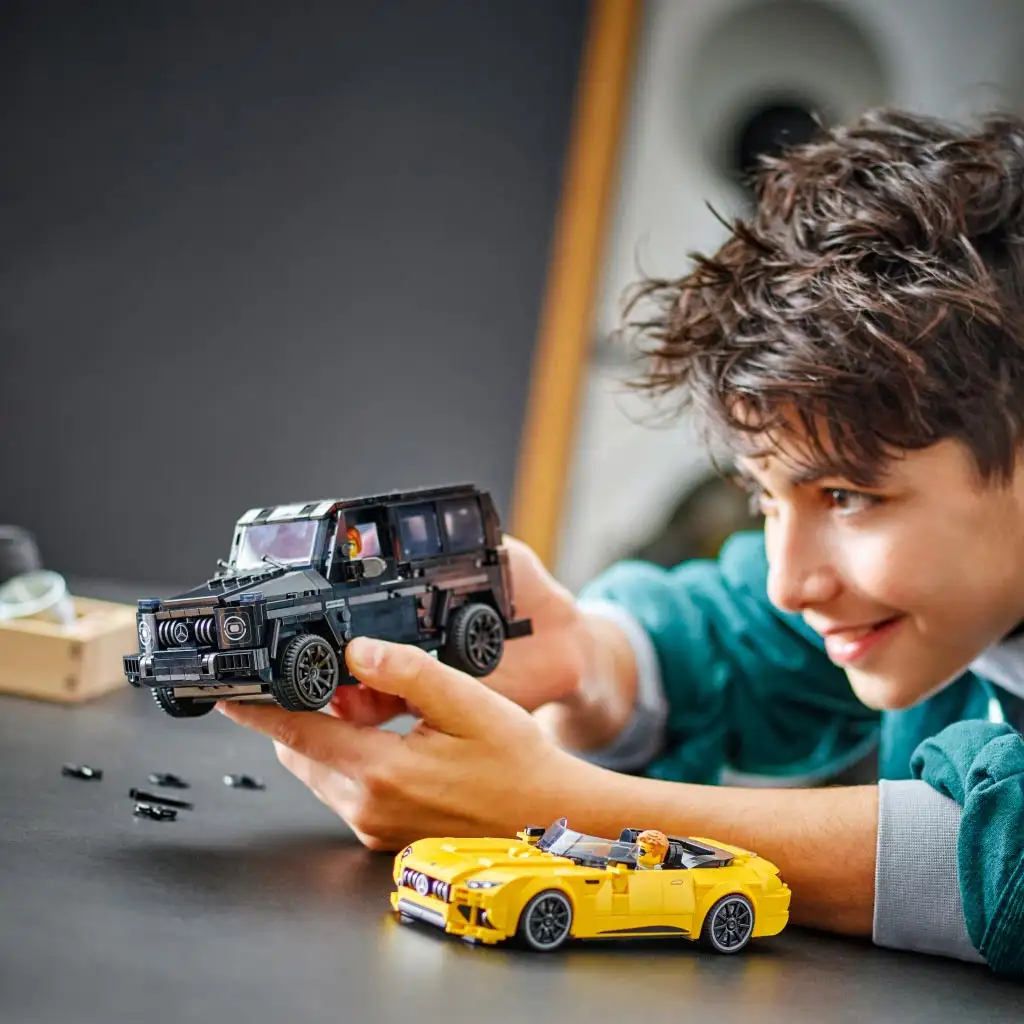 LEGO® Speed Champions: Mercedes-AMG G 63 és Mercedes-AMG SL 63 (76924) kép 4