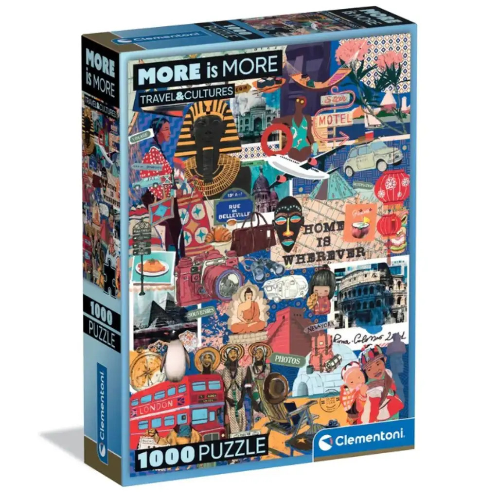 More is More: Utazás és kultúra 1000db-os puzzle - Clementoni