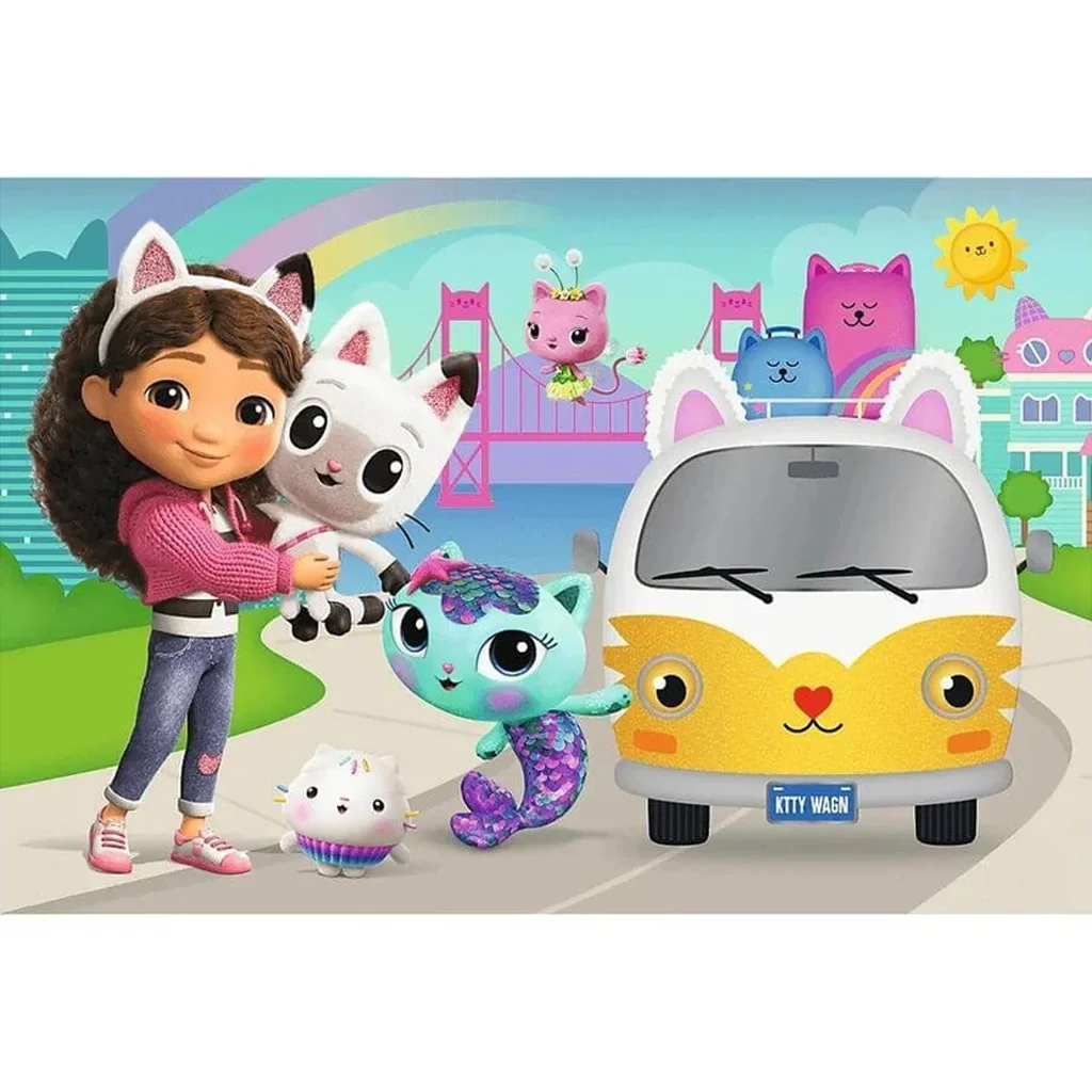 Gabi babaháza - A film 60db-os puzzle - Trefl kép 2