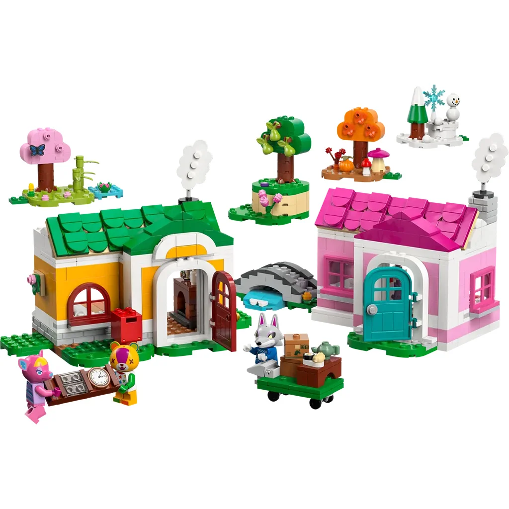 LEGO® Animal Crossing™: Kreatív házak: vidám évszakok (77057) kép 2