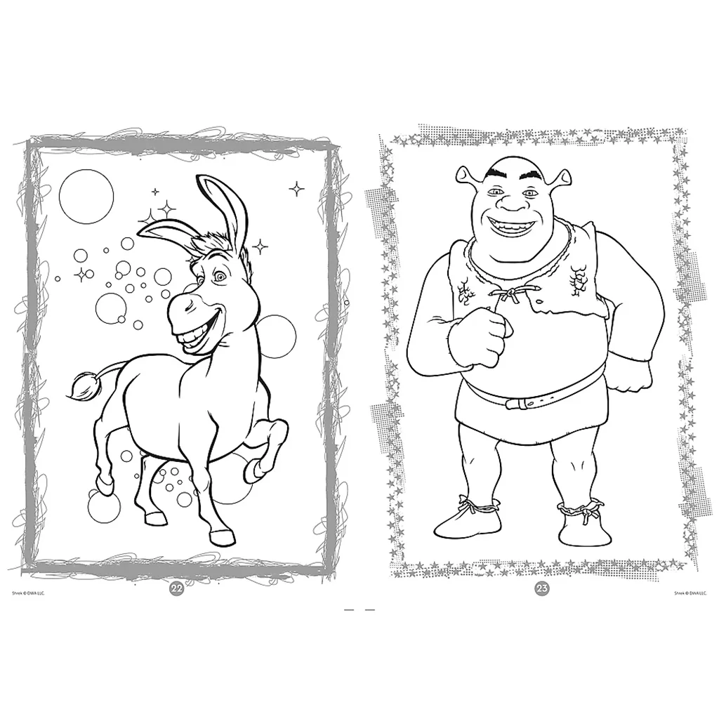 Shrek kifestőkönyv - Trefl kép 3