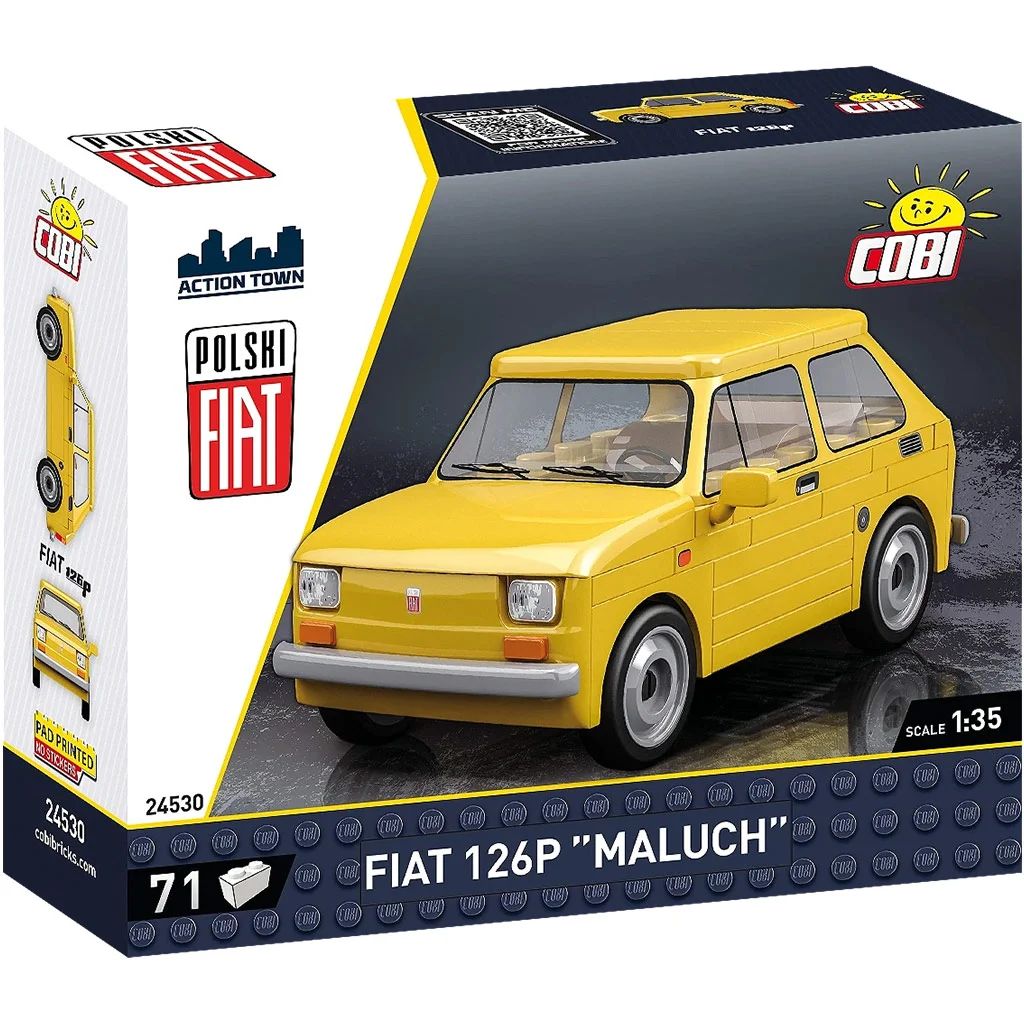 COBI: Polski Fiat 126p Maluch építőjáték (24530)