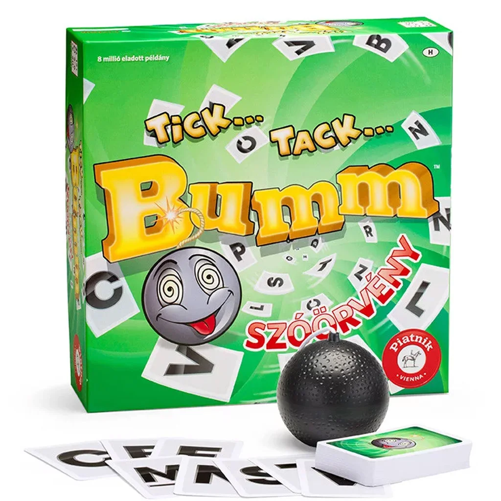Tick Tack Bumm - Szóörvény társasjáték - Piatnik