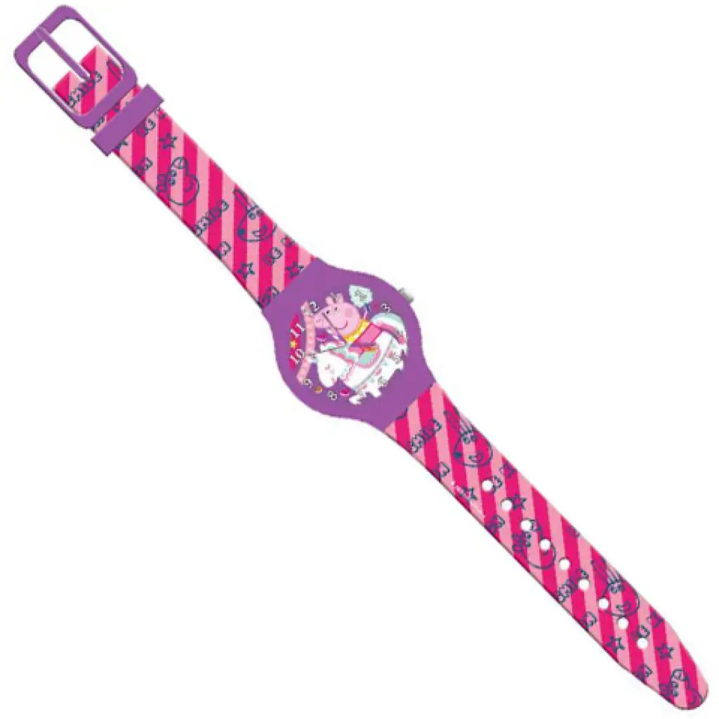 Peppa malac analóg karóra műanyag díszdobozban kép 2