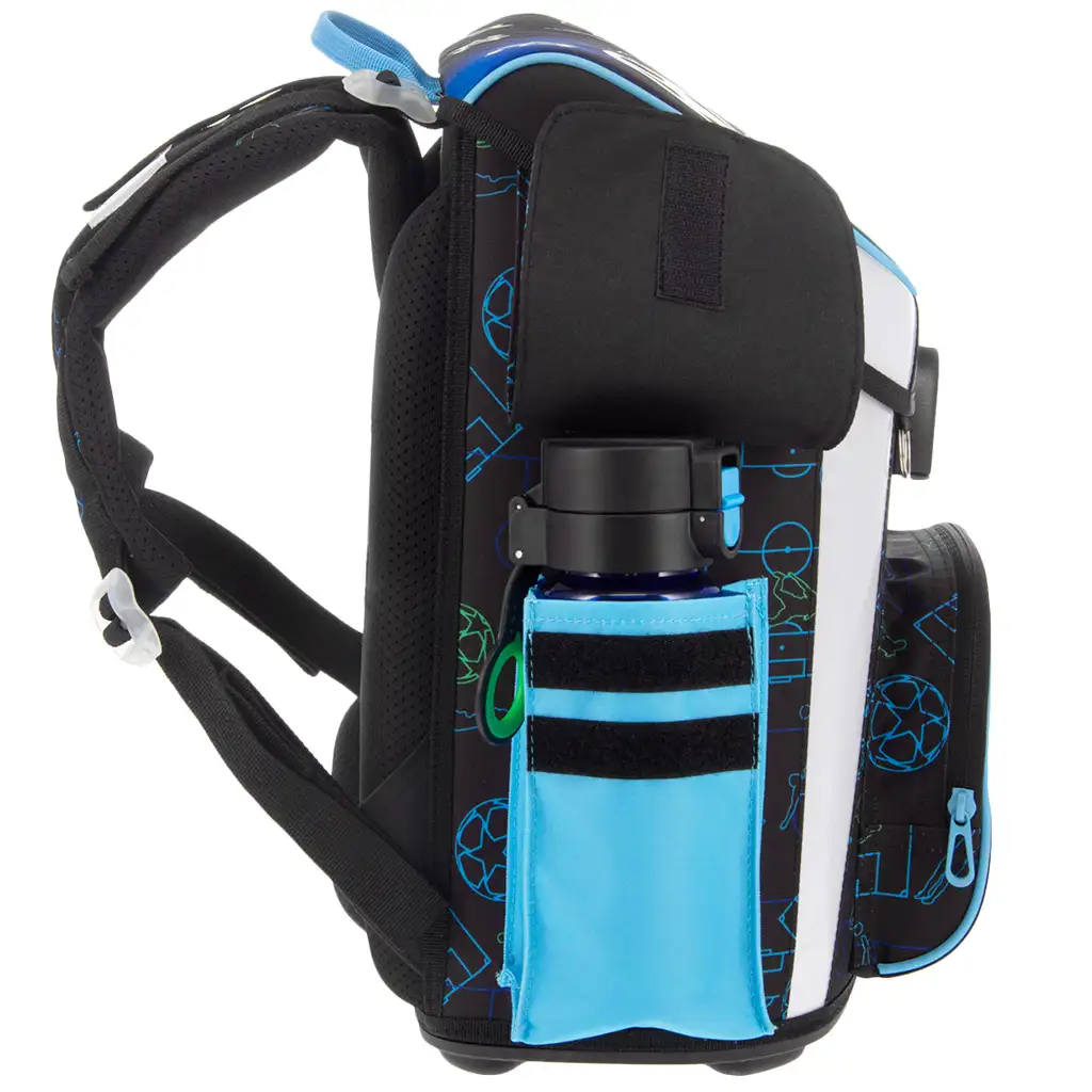 Ars Una: Champs kompakt ergonomikus mágneszáras iskolatáska, hátizsák 33x41x24cm kép 2